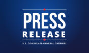 Text reading Press Release on a blue background